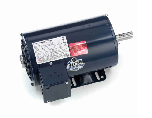 U760-P Marathon 2 hp 1800 RPM 230/460V 3-Phase 145T Frame ODP (rigid base) Motor