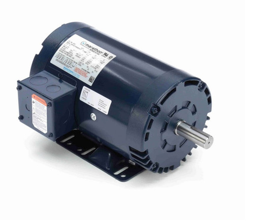U247 Marathon 3 hp 3600 RPM 230/460V 3-Phase 145T Frame ODP (rigid base) Motor