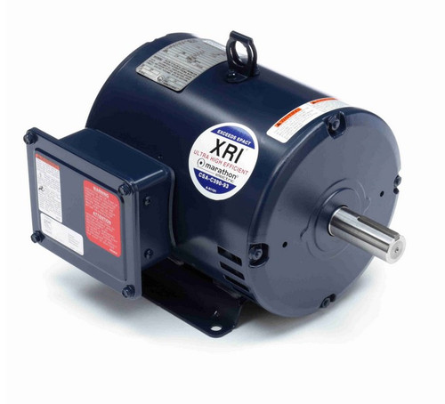 U426B Marathon 3 hp 1800 RPM 230/460V 3-Phase 182T Frame ODP (rigid base) Motor