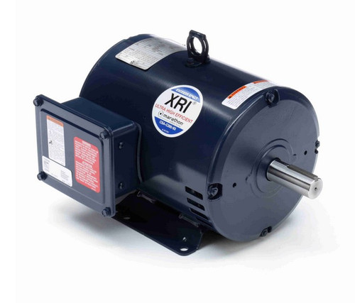U428B Marathon 5 hp 1800 RPM 230/460V 3-Phase 184T Frame ODP (rigid base) Motor