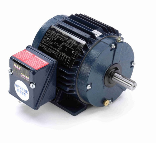 E461 Marathon Severe Duty 1 hp 1800 RPM 230/460V 3-Phase 143T Frame TENV (rigid base) Motor