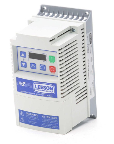 174609.00 Leeson SM2 AC Adjustable Speed VFD Drive 1.5HP 200-240V