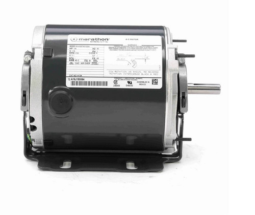H134 Marathon 1/4 hp 1800 RPM 115V TEAO 48Y Frame Split Phase Farm Motor