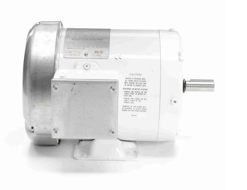 N320 Marathon 3/4 hp 1800 RPM 208-230/460V 3-Phase 56 Frame TEFC (rigid base) Washdown Motor