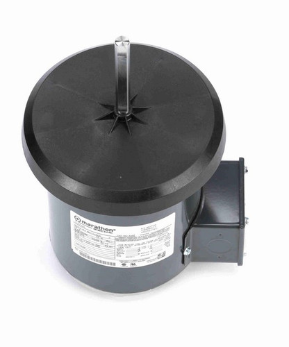 X446 Marathon 0.6 hp 200-230/460V 1075 RPM OPAO 48Y Frame Canopy Condenser Fan Motor