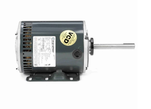 X513 Marathon 1 hp 3-phase 208-230/460V 1140 RPM OPAO 56HZ Frame Condenser Fan Motor