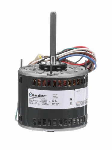 X013 Marathon 1/4 hp 115V 1625 RPM (3 speed) OPAO 48Y Frame Blower Motor