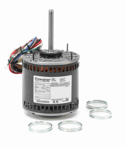 X016 Marathon 1/2 hp 115V 1625 RPM (3 speed) OPAO 48Z Frame Blower Motor