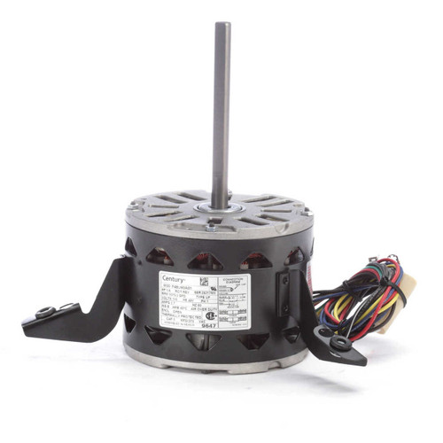 Model 9647 Century 1/6 hp 1075 RPM 3-Speed 115V 5.6" Diameter Furnace Motor Century # 9647