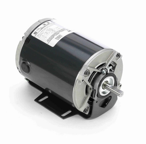 4389 Marathon 1/6 hp (2 speed) 115V 1800/1200 RPM ODP 48 Frame Resilient Base  Blower Motor