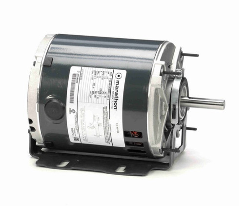 B300 Marathon 1/6 hp (1 speed) 115V 1800 RPM ODP 48Y Frame Resilient Base  Blower Motor