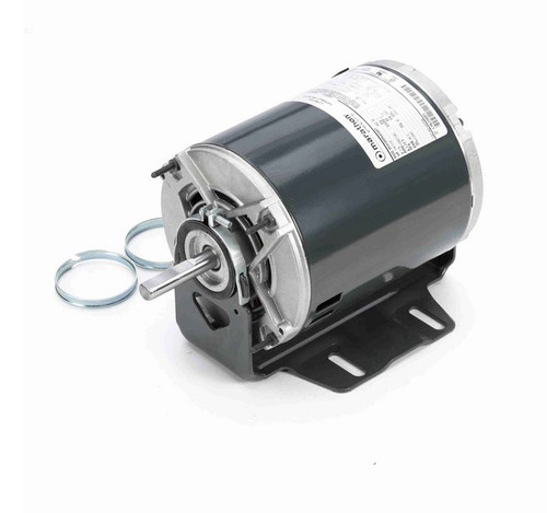 HG704 Marathon 1/4 hp (2 speed) 115V 1800/1200 RPM ODP 56Z Frame Resilient Base  Blower Motor