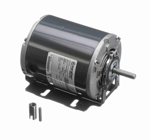 S126 Marathon 1/4 hp (1 speed) 115V 1800 RPM ODP 48Z Frame Resilient Base  Blower Motor