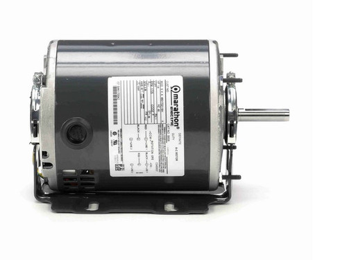B606 Marathon 1/4 hp (1 speed) 277V 1800 RPM ODP 48Z Frame Resilient Base  Blower Motor