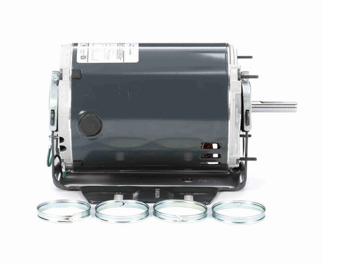 HG706 Marathon 1/3 hp (2 speed) 115V 1800/1200 RPM ODP 56Z Frame Resilient Base  Blower Motor