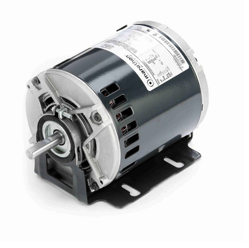 HG711 Marathon 1/3 hp (1 speed) 115V 1800 RPM Open 48Y Frame Resilient Base  Blower Motor
