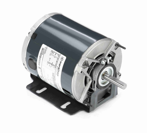 B305 Marathon 1/3 hp (1 speed) 115V 1800 RPM ODP 48Y Frame Resilient Base  Blower Motor