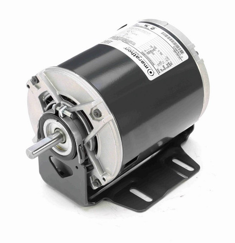 4381 Marathon 1/3 hp (1 speed) 115V 1800 RPM ODP 56Z Frame Resilient Base  Blower Motor