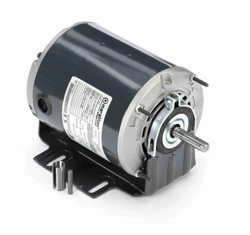 B202 Marathon 1/3 hp (1 speed) 115V 1800 RPM ODP 56Z Frame Resilient Base  Blower Motor