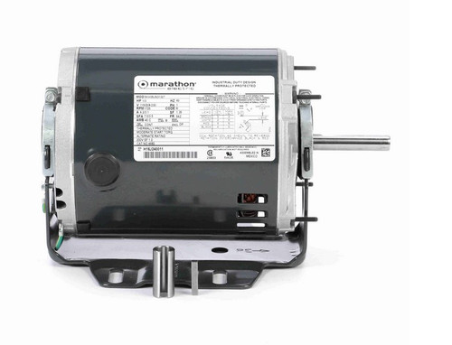 4682 Marathon 1/3 hp (1 speed) 115/208-230V 1800 RPM ODP 56Z Frame Resilient Base  Blower Motor