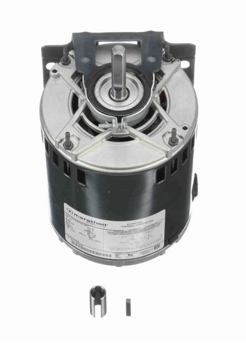 HG703 Marathon 1/2 hp (1 speed) 115V 1800 RPM ODP 48Y Frame Resilient Base  Blower Motor
