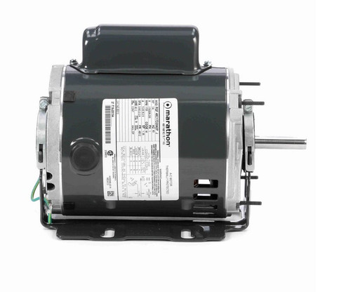 B313 Marathon 1/4 hp (1 speed) 115/208-230V 1800 RPM ODP 48Y Frame Cap Start Resilient Base Motor