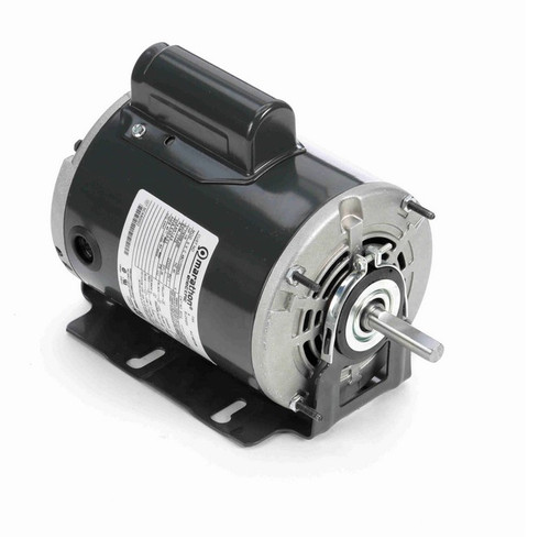 B314 Marathon 1/3 hp (1 speed) 115/208-230V 1800 RPM ODP 48Z Frame Cap Start Resilient Base Motor