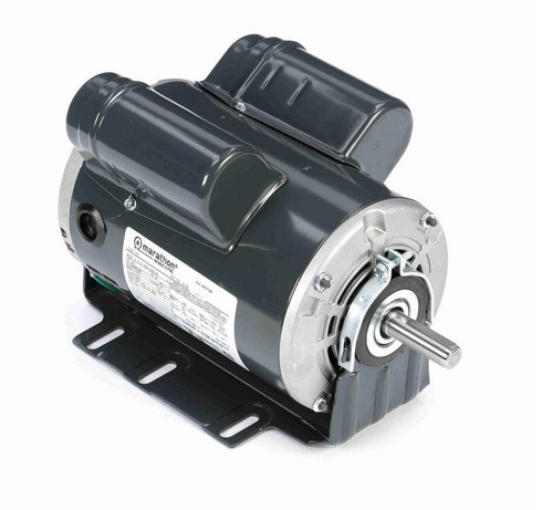 G156 Marathon 3/4 hp (1 speed) 115/208-230V 1800 RPM ODP 56 Frame Cap Start/Run Resilient Base Motor