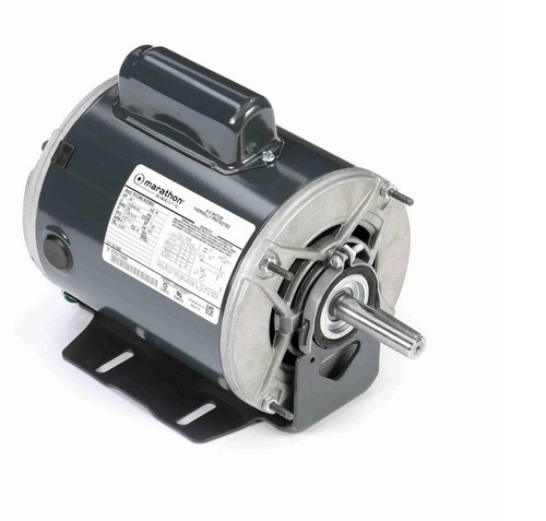 4686 Marathon 3/4 hp (1 speed) 115/208-230V 1800 RPM ODP 56Z Frame Cap Start Resilient Base Motor