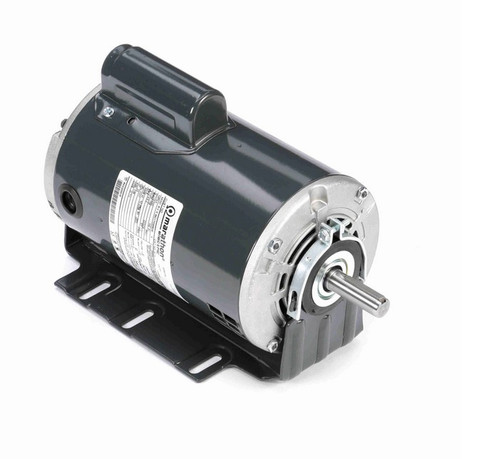 S114 Marathon 3/4 hp (1 speed) 115/230V 1800 RPM ODP 56 Frame Cap Start Resilient Base Motor