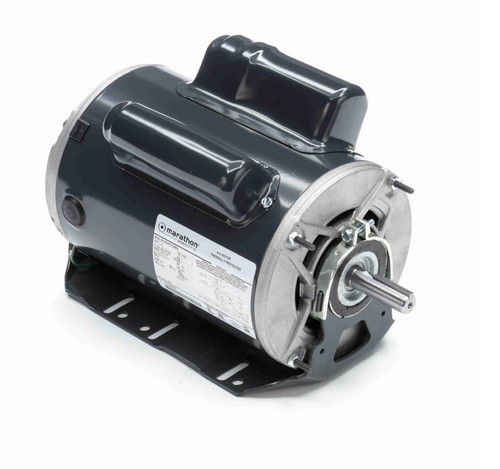 C1479 Marathon 1 hp (2 speed) 208-230/190-220V 1800 RPM ODP 56H Frame Cap Start/Run Resilient Base Motor