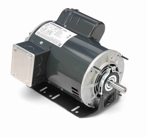 B336 Marathon 1 1/2 hp (1 speed) 115/208-230V 1800 RPM ODP 56H Frame Cap Start Resilient Base Motor