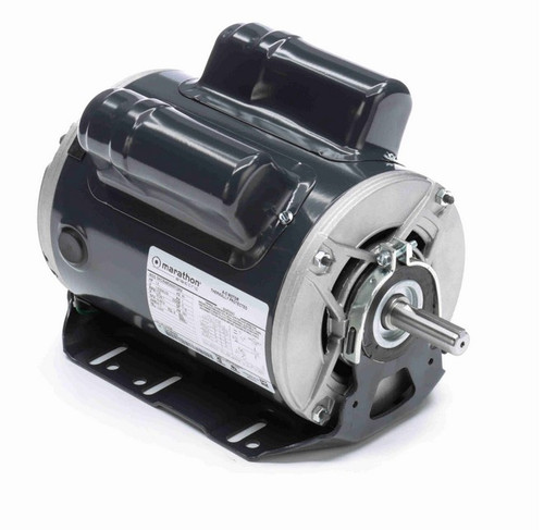 CG239 Marathon 1 1/2 hp (1 speed) 115/208-230V 1800 RPM ODP 56H Frame Cap Start/Run Resilient Base Motor
