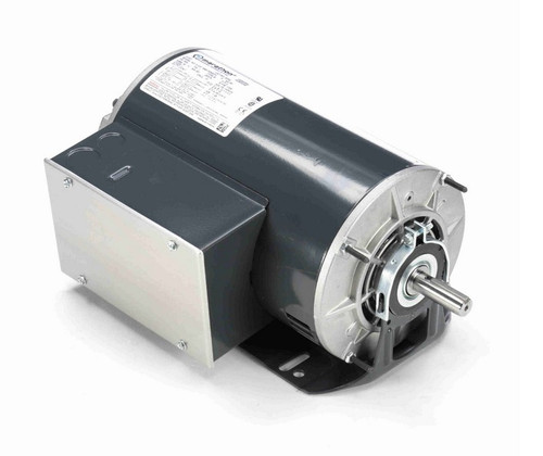 B352 Marathon 2 hp (1 speed) 115/208-230V 1800 RPM ODP 56H Frame Cap Start/Run Resilient Base Motor