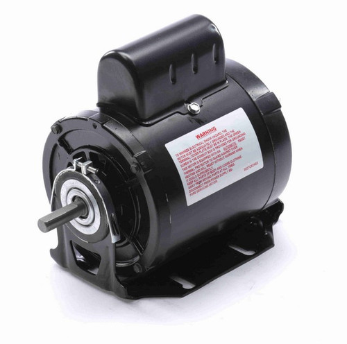 RS1030B Century 1/3 hp (1 speed) 115/230V 1800 RPM Open 48 Frame Cap Start Resilient Base Motor