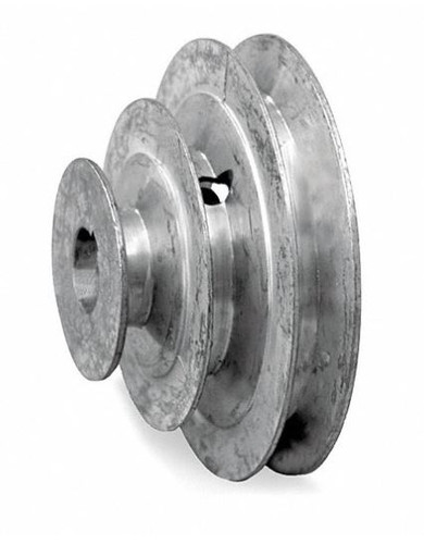 6" Diameter - 3 Step Pulley 1/2" - 5/8" Fixed Bore - Die Cast by Congress
