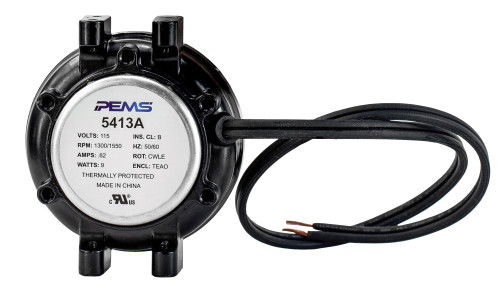 9 Watt 1550 RPM CWLE 115V Unit Bearing Refrigeration Motor