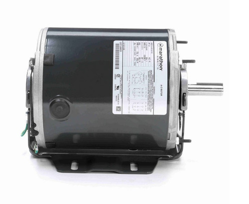 K286 Marathon 3/4 hp (1 speed) 208-230/460V 1800 RPM TENV 56 Frame 3 Phase Resilient Base Motor