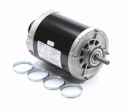 AR2054 Century 1/2 hp (1 speed) 115V 1800 RPM ODP 48 Frame Split Phase Resilient Base Motor