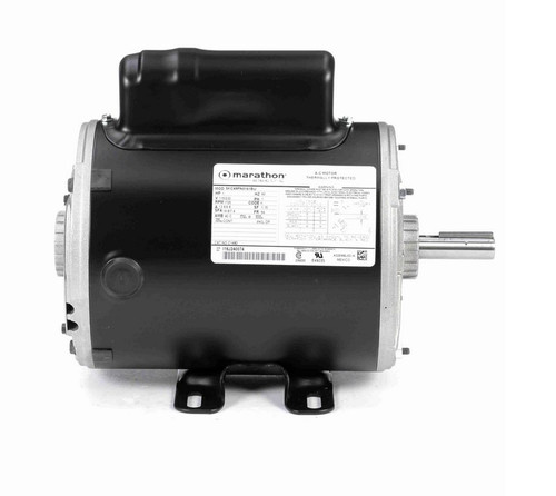 C1480 Marathon 1 hp (1 speed) 115/230V 1800 RPM ODP 56 Frame Cap Start Pressure Washer Motor