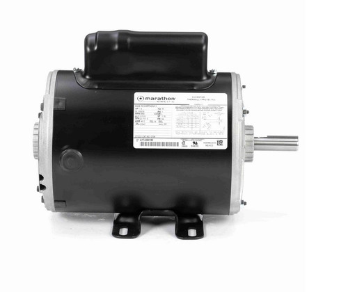 C704 Marathon 1 1/2 hp (1 speed) 115/230V 3600 RPM ODP 56 Frame Cap Start Pressure Washer Motor