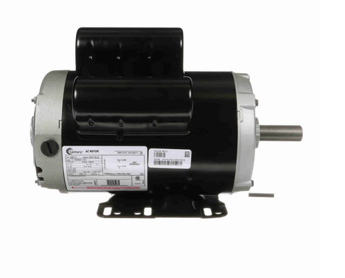 B813 Century 5 hp (1 speed) 230V 3600 RPM ODP 56HZ Frame Cap Start/Run Pressure Washer Motor