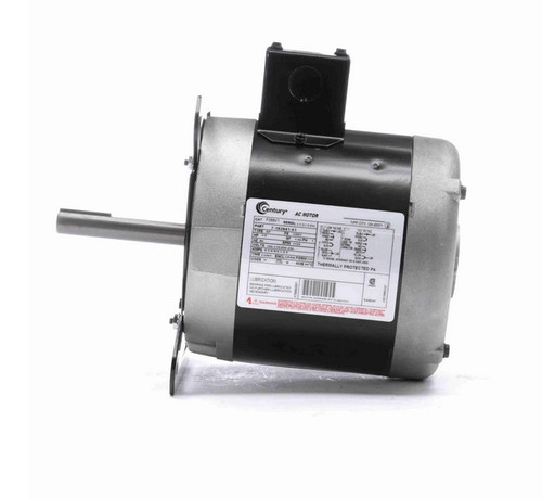 F268V1 Century 1/2 hp (1 speed) 100-115/200-230V 1800 RPM Open 56Y Frame Pizza Oven Motor