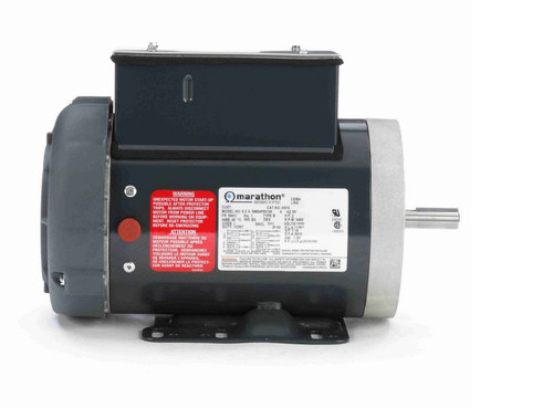 K615 Marathon 2 hp 115/230V 3600 RPM 56HC Frame TEFC  Cap Start/Run Motor