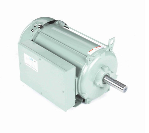 851150.00 Leeson 15 hp 1800 RPM 208-230V 256TZ Frame TEFC Rigid-Base Motor