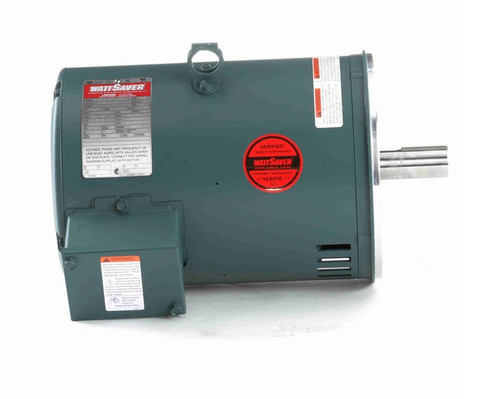 132425.00 Leeson 7 1/2 hp 230/460V 3600 RPM ODP 184TC Frame 3-Phase Motor