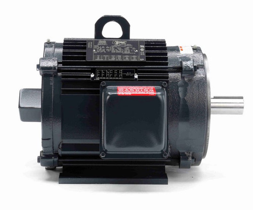 LM06125 Leeson 5 hp 230/460V 1800 RPM 213TC Frame (Rigid Base) TENV  3-Phase Inverter-Duty Motor