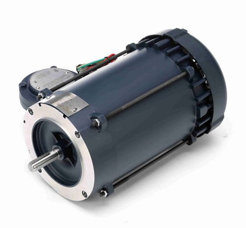 111097.00 Leeson 3/4 hp 3600 RPM 115/208-230V 56C Frame Explosion-Proof C-Face (no Base) 1-Phase Motor