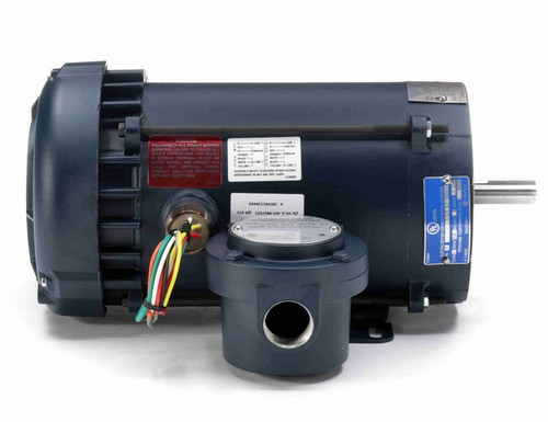 116612.00 Leeson 3/4 hp 1800 RPM 115/208-230V 56C Frame Explosion-Proof C-Face (Rigid Base) 1-Phase Motor