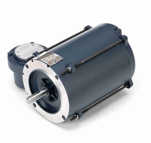 111933.00 Leeson 1/2 hp 3600 RPM 208-230/460V 56C Frame Explosion-Proof (No Base) 3-Phase Motor